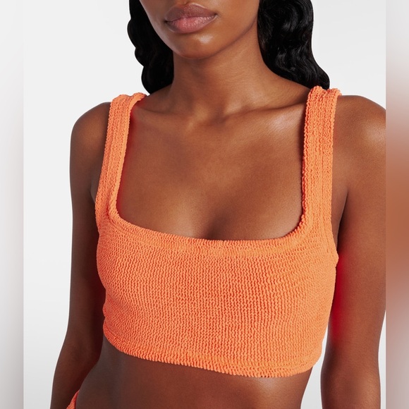 Hunza G Xandra Bikini in Orange - Picture 6 of 14
